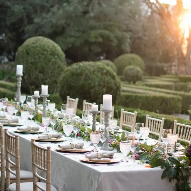Decoração e Mobiliário para Eventos - Casa do Marquês